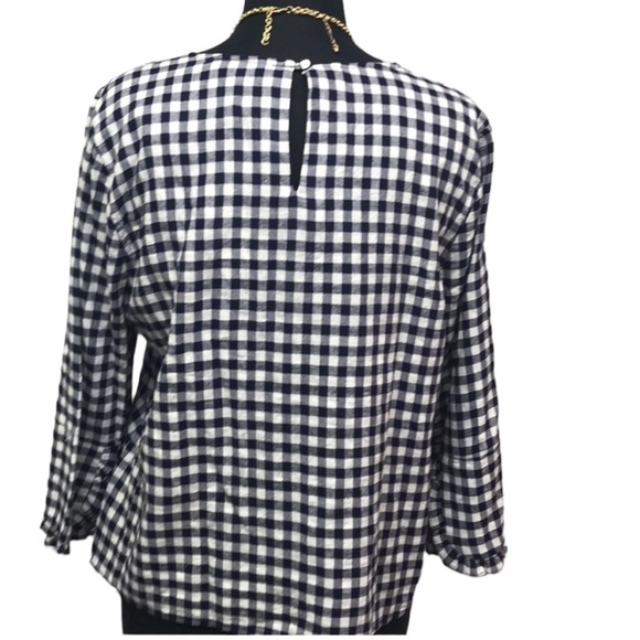 Current Air Checked Blouse - Picture 4 of 5